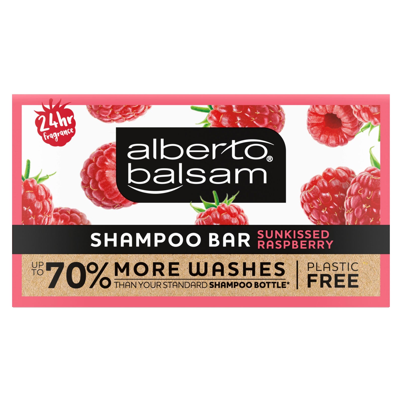 Alberto Balsam Sunkissed Raspberry Shampoo Bar 75g | High Quality Hair Care Product Online - Product Image Alberto Balsam Sunkissed Raspberry Shampoo Bar 75g | High Quality Hair Care Product Online - Product Image